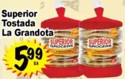 Superior Grocers Superior Tostada La Grandota offer