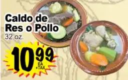 Superior Grocers Caldo de Res o Pollo offer