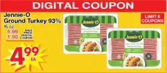 Superior Grocers Jennie-O Ground Turkey 93% offer