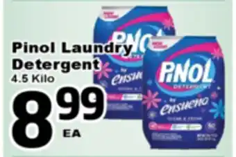 Superior Grocers Pinol Laundry Detergent offer