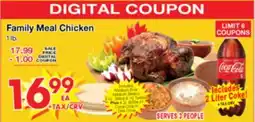 Superior Grocers Family Meal Chicken Meal offer