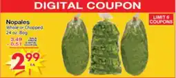 Superior Grocers Nopales offer