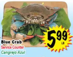 Superior Grocers Blue Crab offer