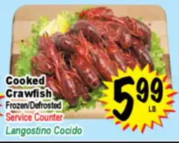 Superior Grocers Cooked Crawfish offer