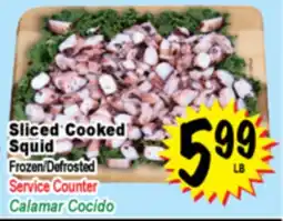 Superior Grocers Sliced Cooked Squid offer