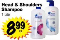 Superior Grocers Head & Shoulders Shampoo offer