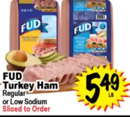 Superior Grocers FUD Turkey Ham offer