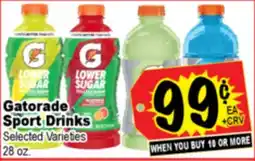 Superior Grocers Gatorade Sport Drinks offer