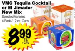 Superior Grocers VMC Tequila Cocktail or El Jimador New Mix offer