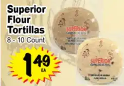 Superior Grocers Superior Flour Tortillas offer