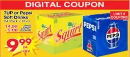 Superior Grocers 7UP or Pepsi Soft Drinks offer