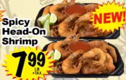 Superior Grocers Spicy Head-On Shrimp offer
