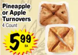 Superior Grocers Pineapple or Apple Turnovers offer
