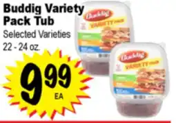 Superior Grocers Buddig Variety Pack Tub offer