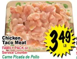 Superior Grocers Chicken Taco Meat offer