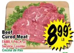 Superior Grocers Beef Cured Meat offer