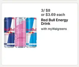 Walgreens Red Bull Energy Drink offer