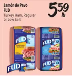 El Super Fresh FUD Turkey Ham, Regular or Low Salt offer