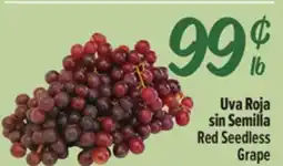 El Super Fresh Red Seedless Grape offer