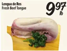 El Super Fresh Fresh Beef Tongue offer