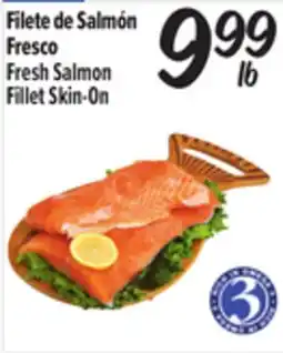 El Super Fresh Fresh Salmon Fillet Skin-On offer