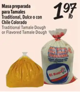 El Super Fresh Traditional Tamale Dough or Flavored Tamale Dough offer