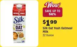 Grocery Outlet Oat Yeah Oatmeal Milk offer
