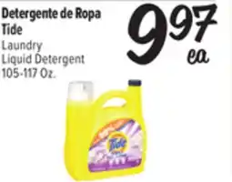 El Super Fresh Tide Laundry Liquid Detergent offer
