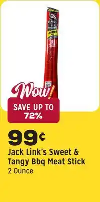 Grocery Outlet Sweet & Tangy Bbq Meat Stick offer