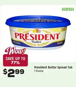 Grocery Outlet Butter Spread Tub offer
