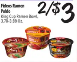 El Super Fresh King Cup Ramen Bowl offer