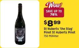 Grocery Outlet St Huberts Pinot offer