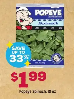 Grocery Outlet Popeye Spinach offer