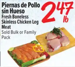El Super Fresh Fresh Boneless Skinless Chicken Leg Meat offer