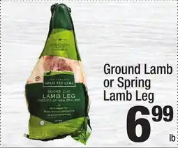 Super King Markets Ground Lamb or Spring Lamb Leg offer