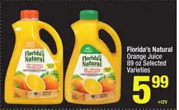 Super King Markets Florida's Natural Orange Juice offer