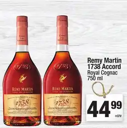 Super King Markets Remy Martin 1738 Accord Royal Cognac offer
