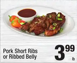 Super King Markets Pork Short Ribs or Ribbed Belly offer