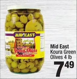 Super King Markets Mid East Koura Green Olives offer