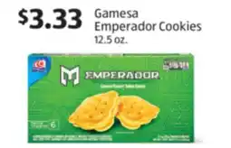 Aldi Gamesa Emperador Cookies offer