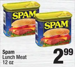 Super King Markets Spam Lunch Meat offer