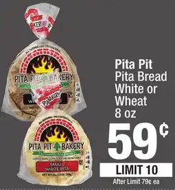 Super King Markets Pita Pit Pita Bread White or Wheat offer