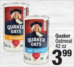 Super King Markets Quaker Oatmeal offer