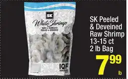 Super King Markets SK Peeled & Deveined Raw Shrimp offer