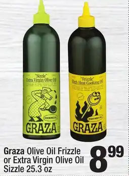 Super King Markets Graza Olive Oil Frizzle or Extra Virgin Olive Oil Sizzle offer