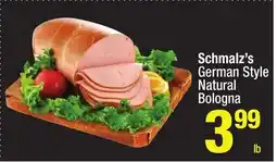 Super King Markets Schmalz's German Style Natural Bologna offer