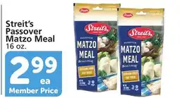 Pavilions Streit's Passover Matzo Meal offer