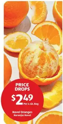 Aldi Navel Oranges offer