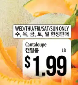 Hmart Cantaloupe offer