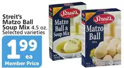 Pavilions Streit's Matzo Ball Soup Mix offer
